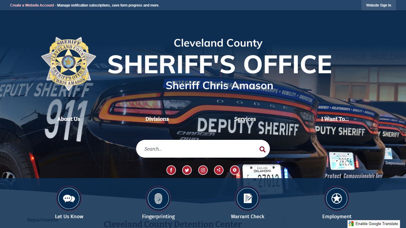 Cleveland County Detention Center - Cleveland County Sheriffs Office, OK